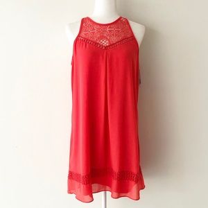 IZ Byer | Juniors’ Lace Detail Shift Dress *NWT*